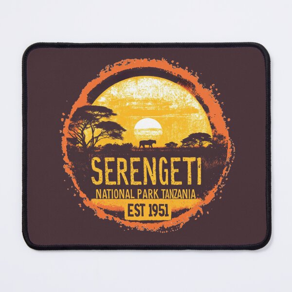 Item preview, Serengeti National Park - Tanzania designed and sold by GoodOldVintage.