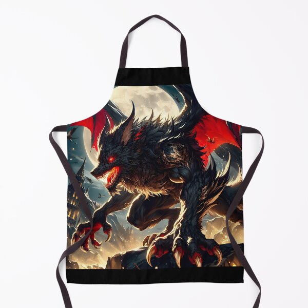 Item preview, Flying Werewolf designed and sold by GalleryBrisArt.