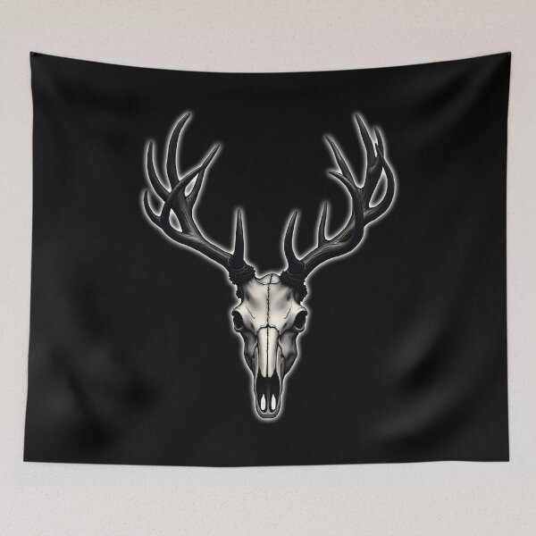 Item preview, Wilderness meets art: The perfect deer skull designed and sold by ArtCreator2023.