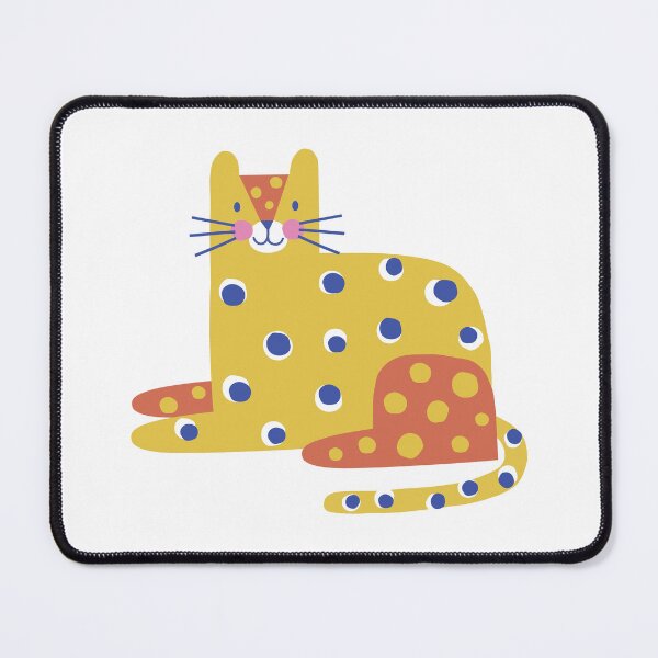 Item preview, Cute and colorful cat designed and sold by PrancingPumpkin.