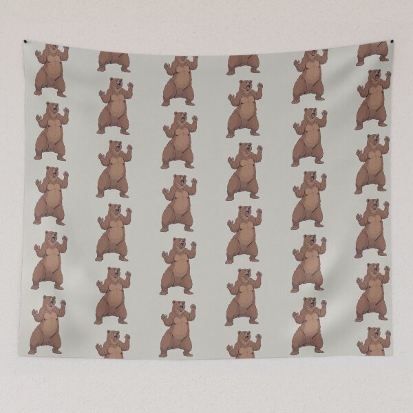 Item preview, Grizzled Roar Lignes Claires designed and sold by MadeByHaresShop.