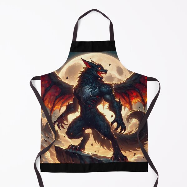 Item preview, Flying Werewolf designed and sold by GalleryBrisArt.