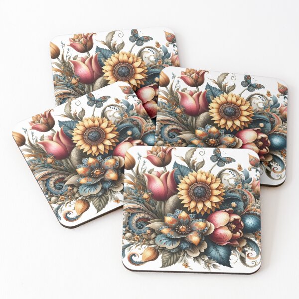 Item preview, Blooming Style: Trending Floral Print T-Shirts designed and sold by Sneh024.