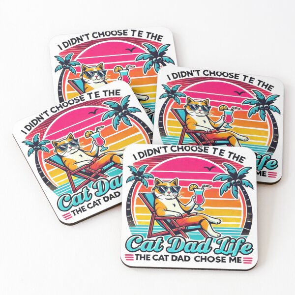 Item preview, I Didn't Choose The Cat Dad Life The Cat Dad Life Chose Me designed and sold by SztylishDesigns.