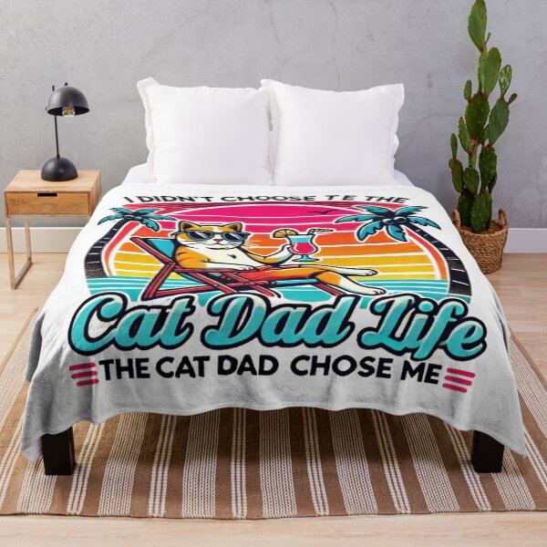 Item preview, I Didn't Choose The Cat Dad Life The Cat Dad Life Chose Me designed and sold by SztylishDesigns.