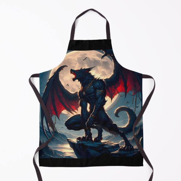 Item preview, Flying Werewolf designed and sold by GalleryBrisArt.