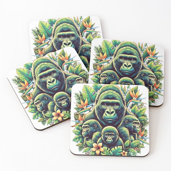 Artikelvorschau, Majestueus Gorilla Jungle Ontwerp entworfen und verkauft von Alta-store.