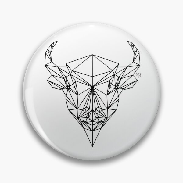 Item preview, Geometric Bison - Customizable Design designed and sold by YaraCreatyque.