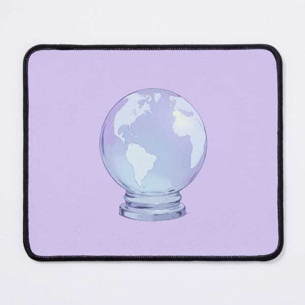 Item preview, Lavender Globe A Comic Glass Paperweight designed and sold by MadeByHaresShop.