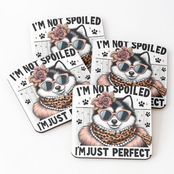 Item preview, Pomsky Diva designed and sold by DogArtGallery.