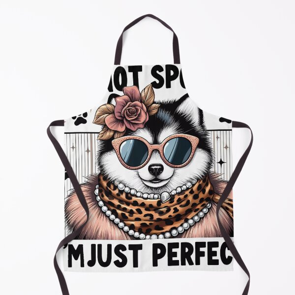 Item preview, Pomsky Diva designed and sold by DogArtGallery.