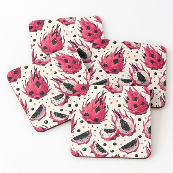 Item preview, Dragon fruit seamless pattern designed and sold by Haji  Kamora.