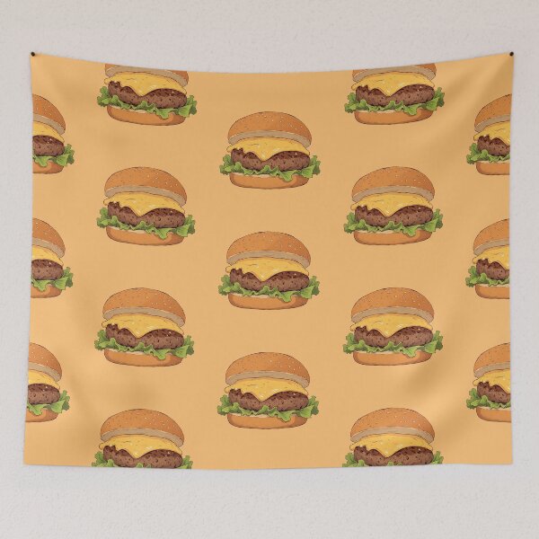 Item preview, Orange Oasis Melted Burger Delight designed and sold by ShroomForge.