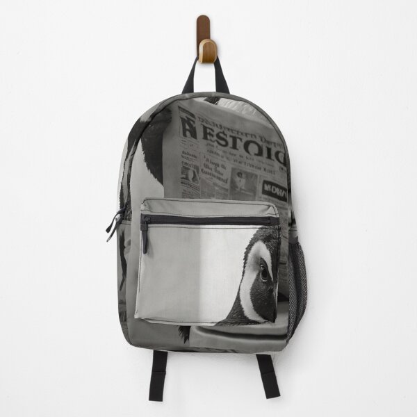 Item preview, Serious Penguin Reading Newspaper on Toilet designed and sold by vk09.
