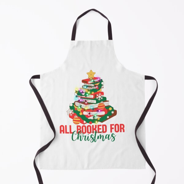 Item preview, All Booked For Christmas Book Christmas Tree Lights Apparel designed and sold by ZACK ART.