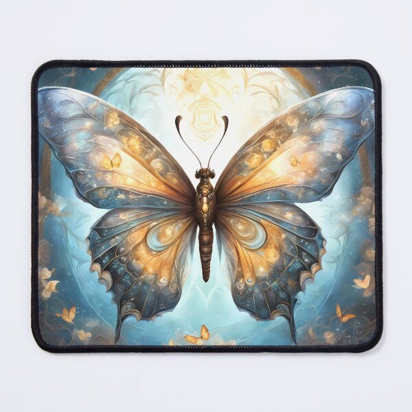 Item preview, Celestial Butterfly Dream – Ethereal Cosmic Artwork designed and sold by MystiqSlav.