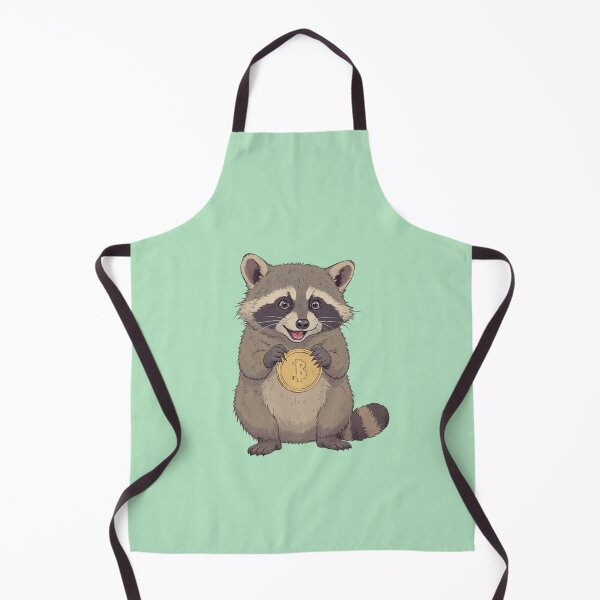 Item preview, Delightful Raccoon's Shiny Coin Treasure Comic Style designed and sold by ShroomForge.