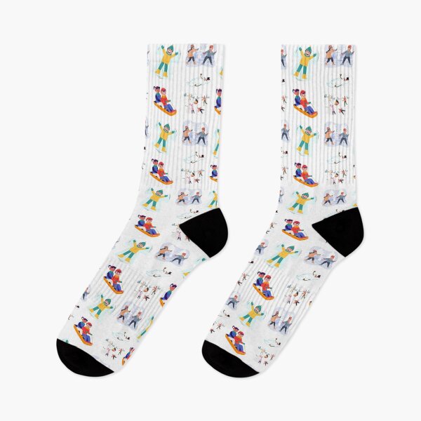 Item preview, enjoying winter and playing with the snow designed and sold by huape.