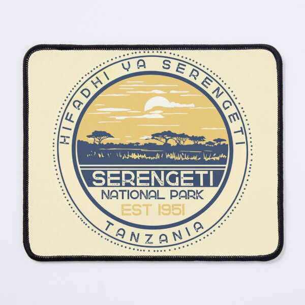 Item preview, Serengeti National Park - Tanzania designed and sold by GoodOldVintage.