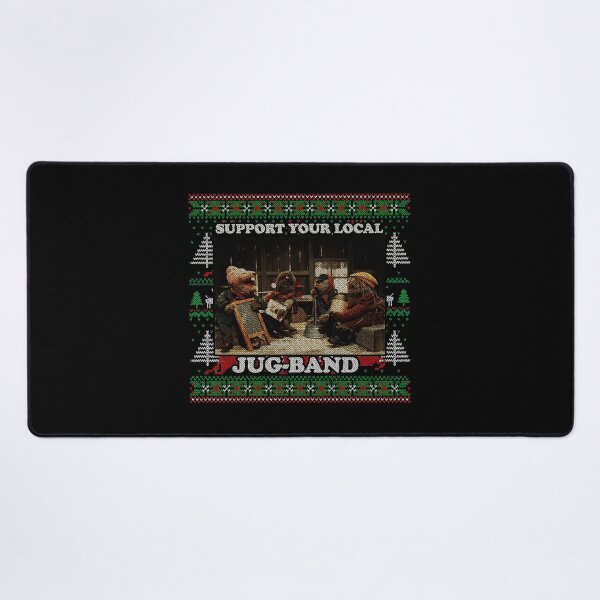 Item preview, Ugly Christmas Support Your Local Jug Band designed and sold by KDUSO.