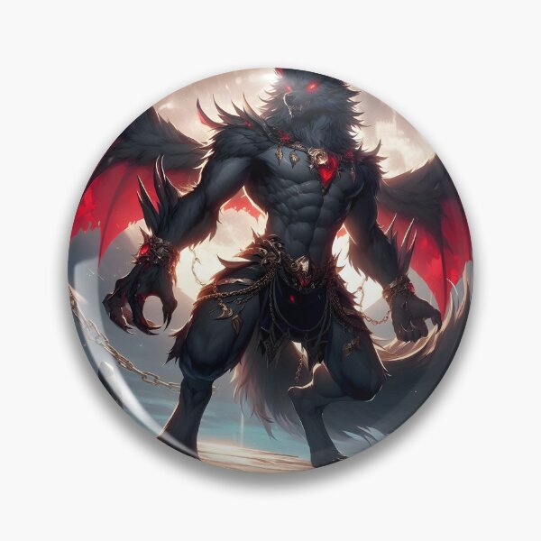Item preview, Flying Werewolf designed and sold by GalleryBrisArt.