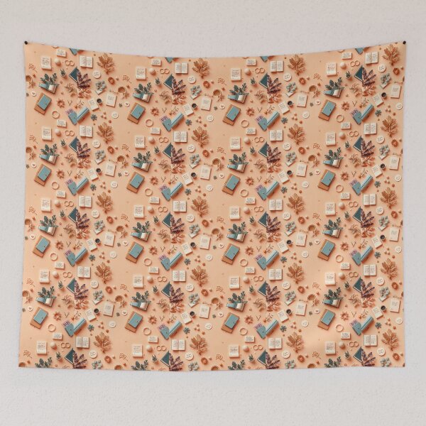 Item preview, An inviting 3D pattern background focused on journaling and self-reflection, ideal for mental health resources and creativity prompts. designed and sold by AlwaysHome.