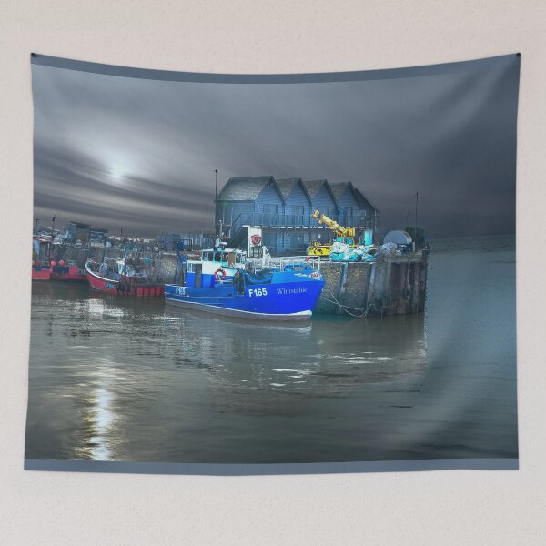 Item preview, Whitstable Harbour Moonlight designed and sold by Alisonchambers2.