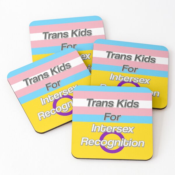 Item preview, Trans Kids For Intersex Recognition (Saturated Version) designed and sold by DrunkyDude.