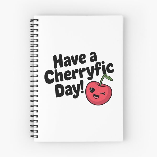 Item preview, Have A Cherryfic Day! Cute Cherry Pun designed and sold by PMCreative.