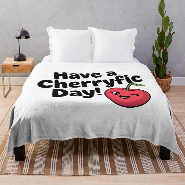 Item preview, Have A Cherryfic Day! Cute Cherry Pun designed and sold by PMCreative.