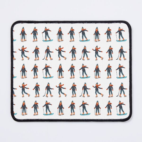 Item preview, enjoying various sports in winter season designed and sold by huape.