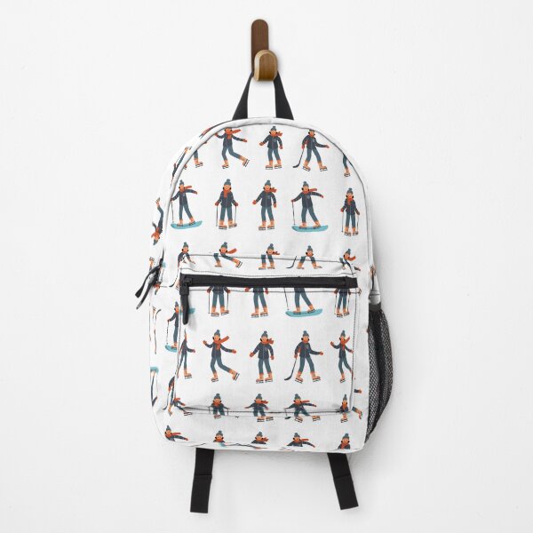Item preview, enjoying various sports in winter season designed and sold by huape.