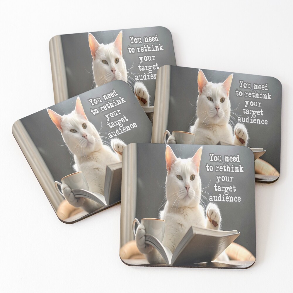 Item preview, Coasters (Set of 4) designed and sold by Surreallytee.