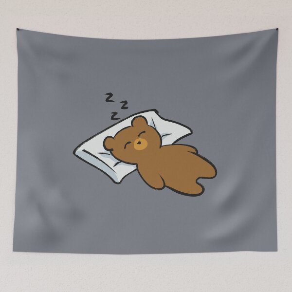 Item preview, Sleepy Bear designed and sold by Skull Fern.