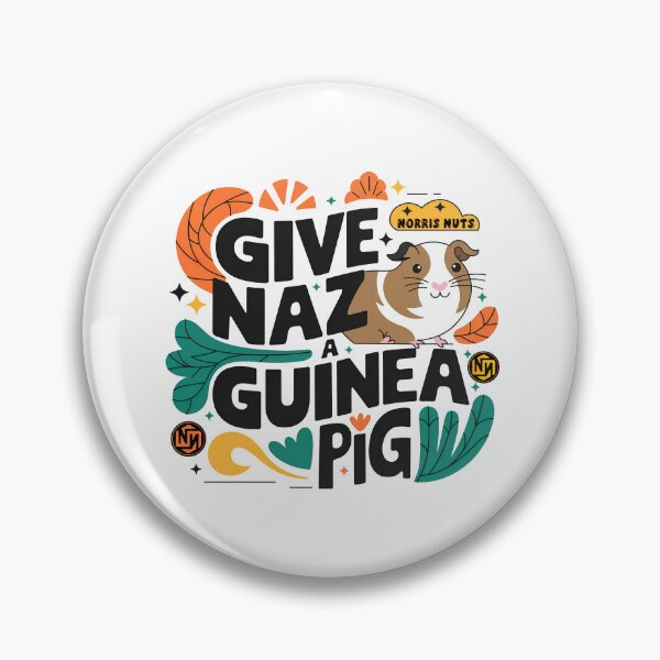 Item preview, Norris Nuts, Give Naz a Guinea Pig, Premium Norris Nuts Legends Design designed and sold by graphic-genie.