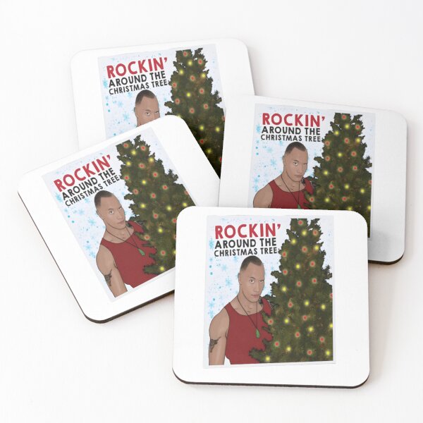 Item preview, Rock around the tree merry Christmas  designed and sold by Starlordstore.