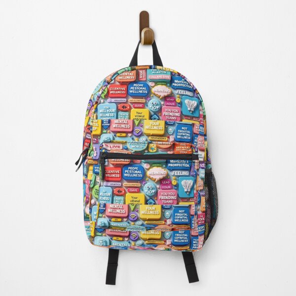Item preview, A motivational 3D pattern background featuring positive affirmations and mental wellness themes, ideal for personal development and coaching. designed and sold by AlwaysHome.