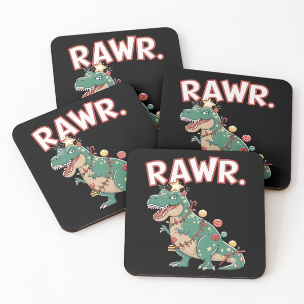 Item preview, Tree Rex Rawr Dinosaur Christmas Pun designed and sold by DomTeesHaven.