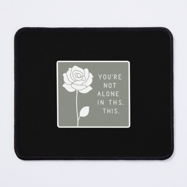 Item preview,  Motivational Mental Health White Rose Starseed Art designed and sold by Mudastro Astrology.