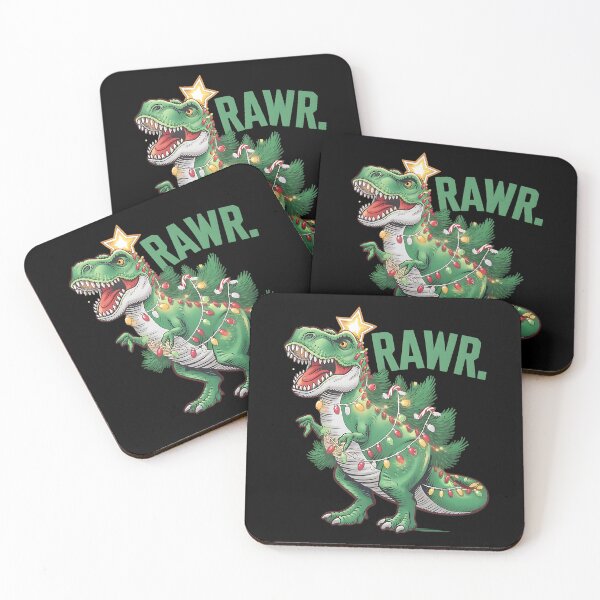 Item preview, Tree Rex Rawr Dinosaur Christmas Pun designed and sold by DomTeesHaven.