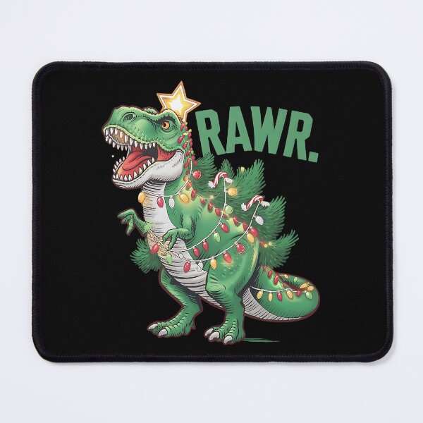 Item preview, Tree Rex Rawr Dinosaur Christmas Pun designed and sold by DomTeesHaven.