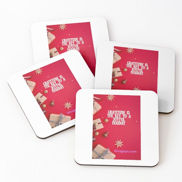 Item preview, "Gratitude is the key to a joyful holiday." designed and sold by CUTESTUFFnow.