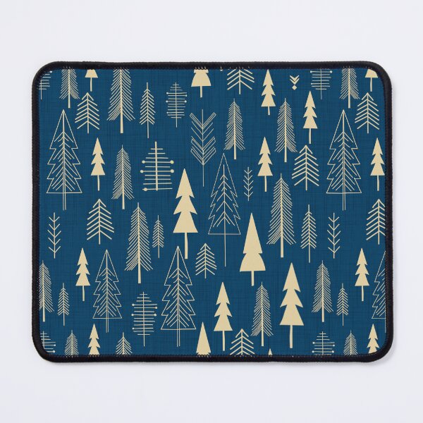 Item preview, Rustic Woodland Forest - Midnight Teal designed and sold by susycosta.