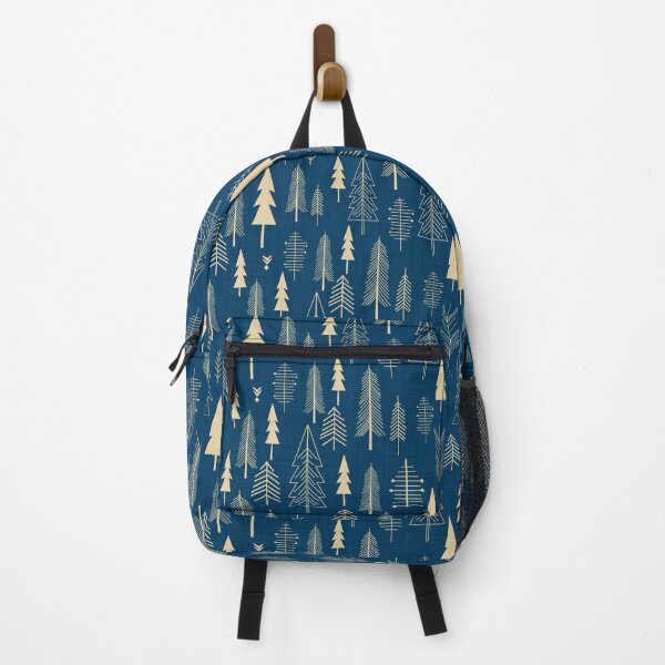 Item preview, Rustic Woodland Forest - Midnight Teal designed and sold by susycosta.