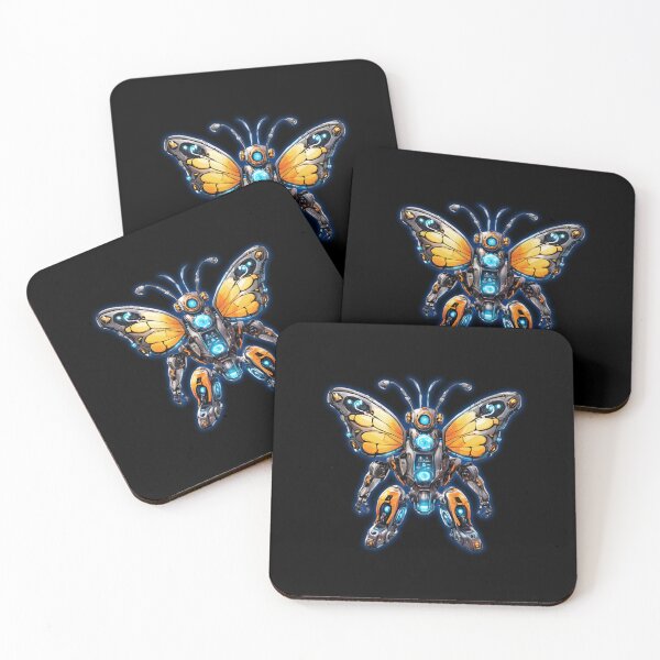 Item preview, Cybernetic butterfly designed and sold by DONandEK.