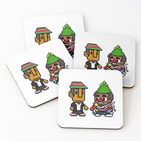 Item preview, Pixel Troy and Abed Community - Christmas outfits designed and sold by rilesweir.