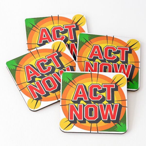 Item preview, Act Now Bold Call to Action designed and sold by Amanda's Factory.
