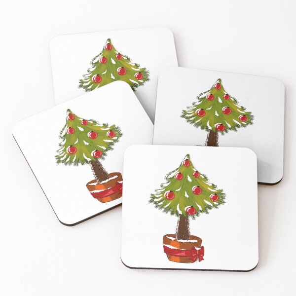 Item preview, Christmas tree in the flowerpot designed and sold by Maryart8.