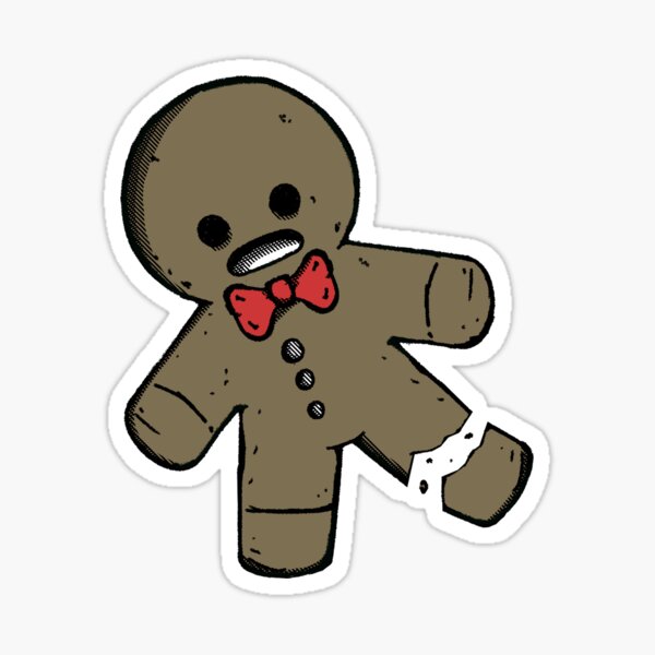 Item preview, Gingerbread man with a broken leg designed and sold by Agustin-Aguirre.