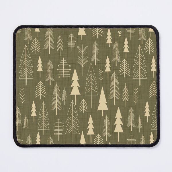 Item preview, Rustic Woodland Forest - Earthy Olive designed and sold by susycosta.